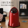 Creative aviation rocket covered trash can, light luxury wheeled storage bucket, large-capacity bedroom storage trash can Application Scenario